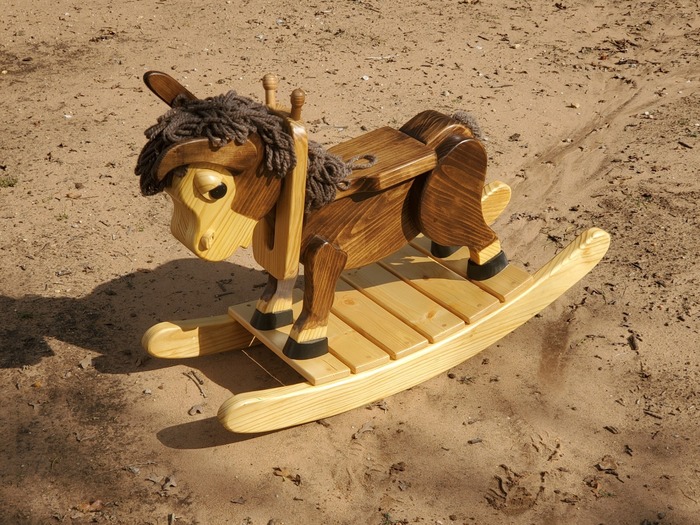 Rocking Donkey Rocking Oak Woodworks